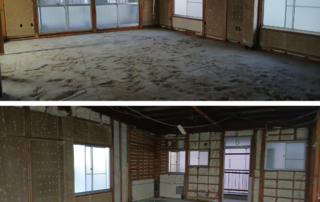 郡山市 事務所 内装解体 施工事例 ビフォーアフター